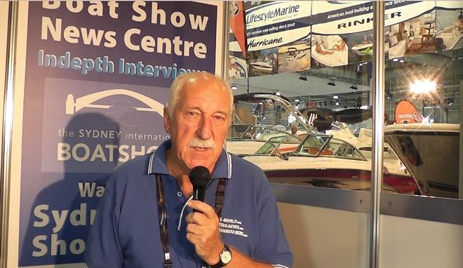 Rob Kothe - 2013 Sydney International Boat Show © MarineBusiness-World.com . http://www.marinebusiness-world.com